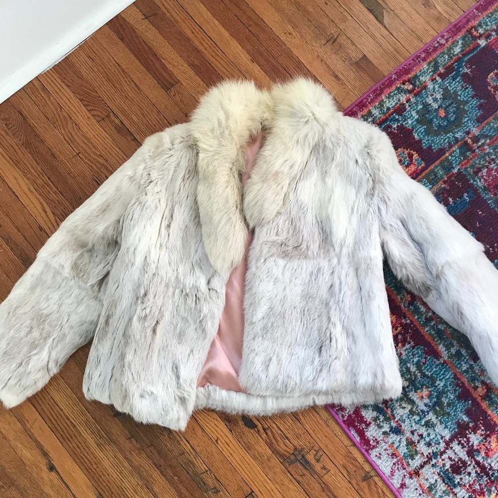 Rabbit Fur Coat